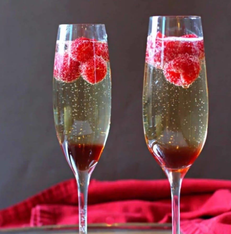 Raspberry Prosecco